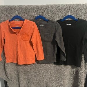 Set of 3 boys thermal shirts